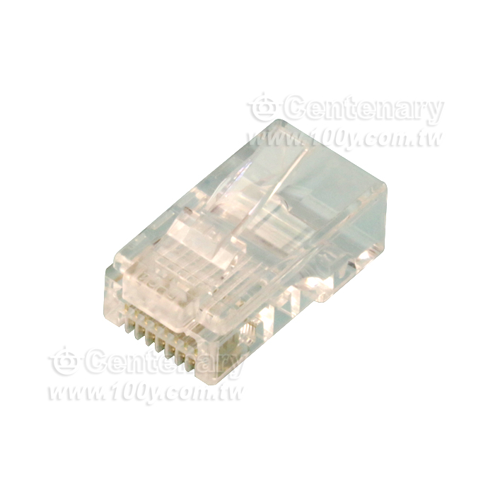 Cat.5e 8P8C穿透式水晶頭 - 130940 產品圖片