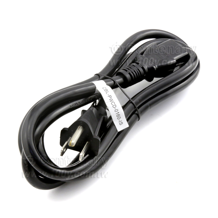 3P 16AWG Computer Power Cord - 130962 Product Image