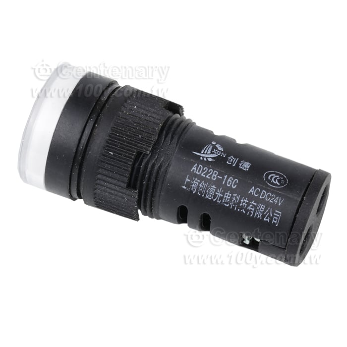 LED電源指示燈 16mm AC/DC110V 黃色 - 131232 產品圖片