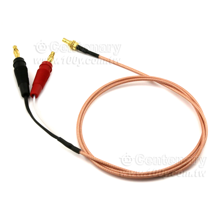 TEST LEAD-SMB(M)   Banana plug CABLE  L:0.5M - 131393 Product Image