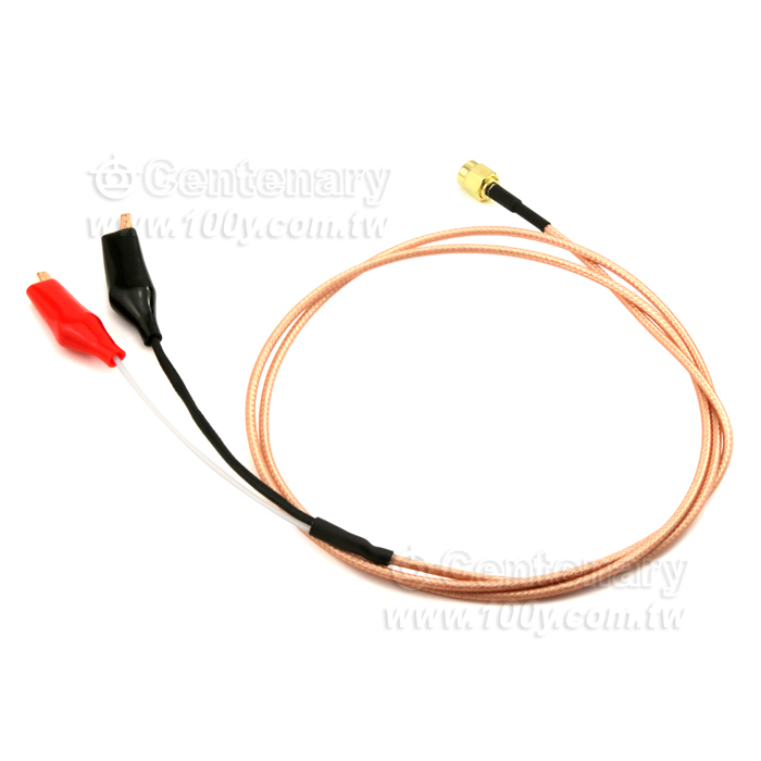TEST LEAD-SMA(M) Crocodile clip CABLE  L:1M - 131411 Product Image