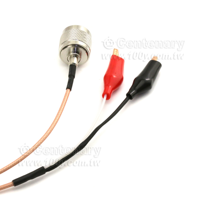 TEST LEAD-N(M)  Crocodile clip CABLE  L:0.5M - 131427 Product Image