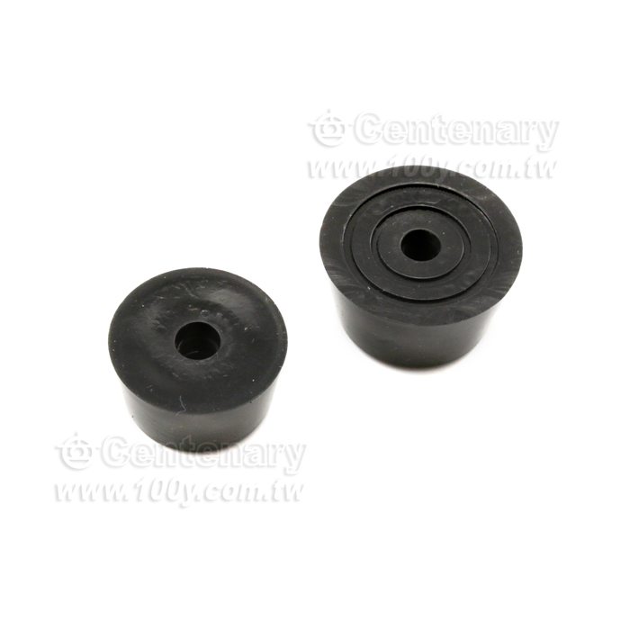 錐形橡膠腳墊 直徑25*20 高13 (帶墊片) - 130749 產品圖片