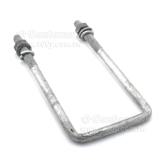 光伏支架配件 熱鍍鋅U型預埋件-底座配套用 - 131670 Product Image