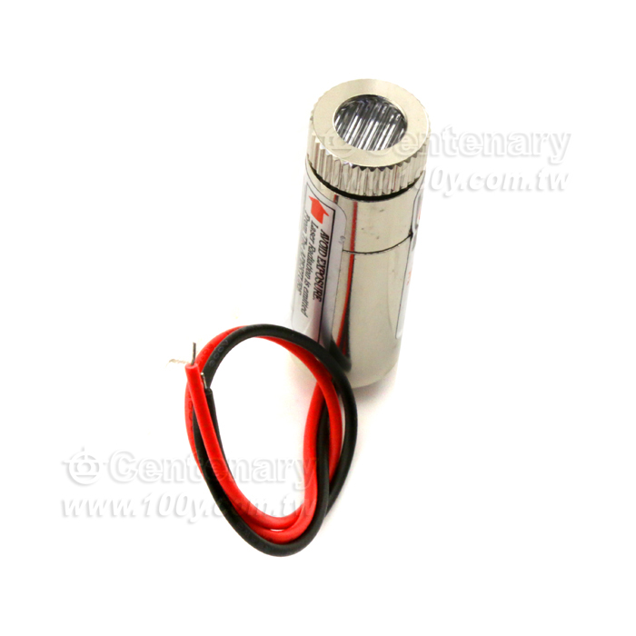 5mW 紅色一字線激光頭 尺寸：Φ12.0x35mm - 131771 產品圖片