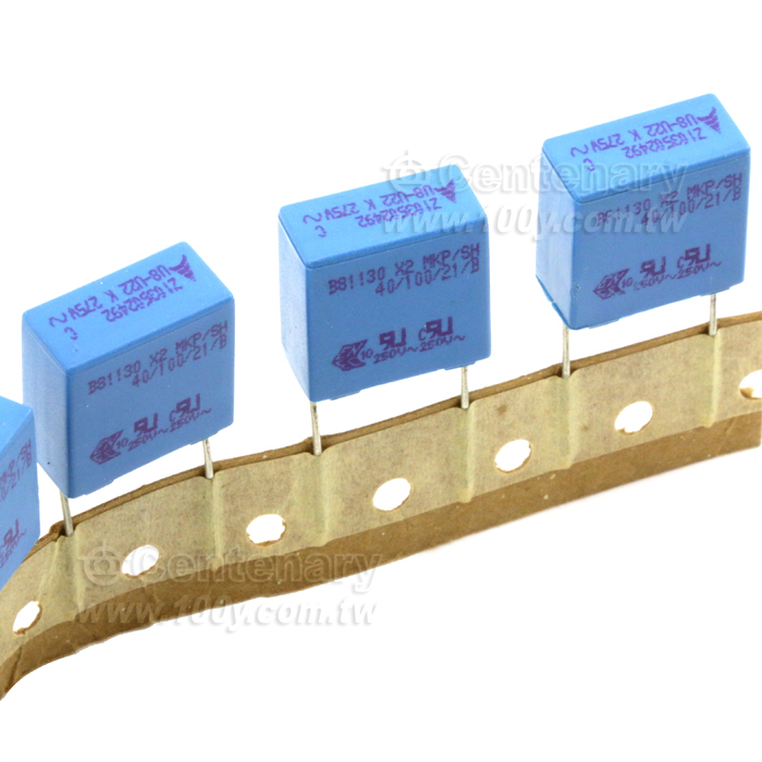 Metallized Polypropylene Film Capacitors - 131725 Product Image