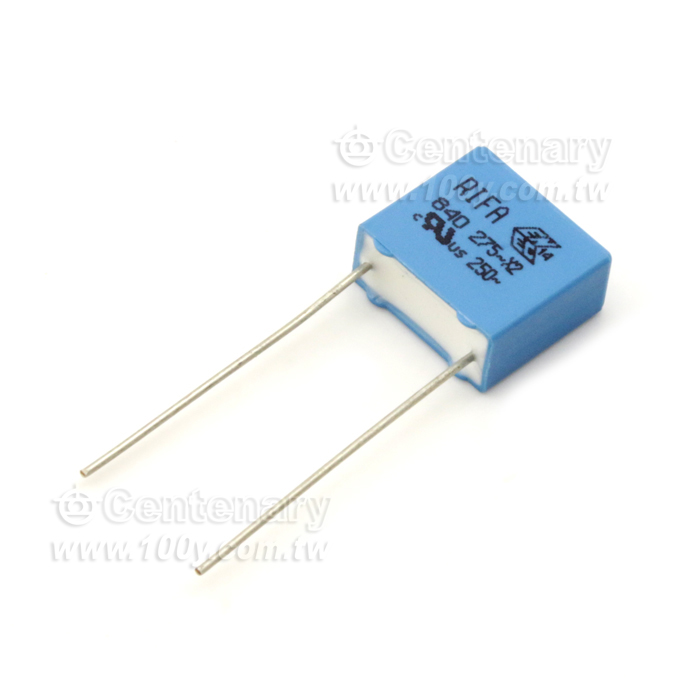 EMI suppressor, class X2 ,Metallized Polypropylene Film Cap. - 41163 Product Image