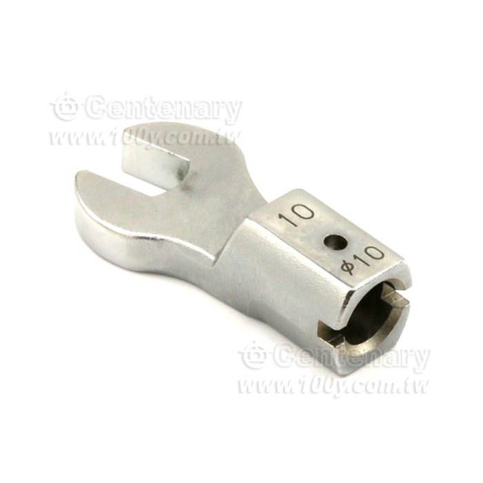 The aperture of open spanner head is 10MM - 132106 Product Image