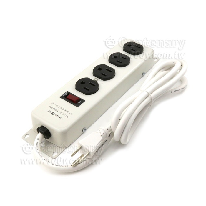 3P*4 AC Power Strip - 132597 Product Image