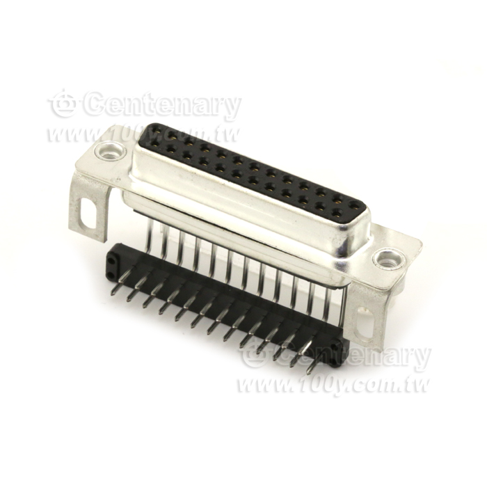Conn D-Sub Rcpt 25P R/A Solder - 132791 Product Image