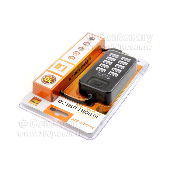 10 Port USB2.0 HUB集線器 - 133117 產品圖片