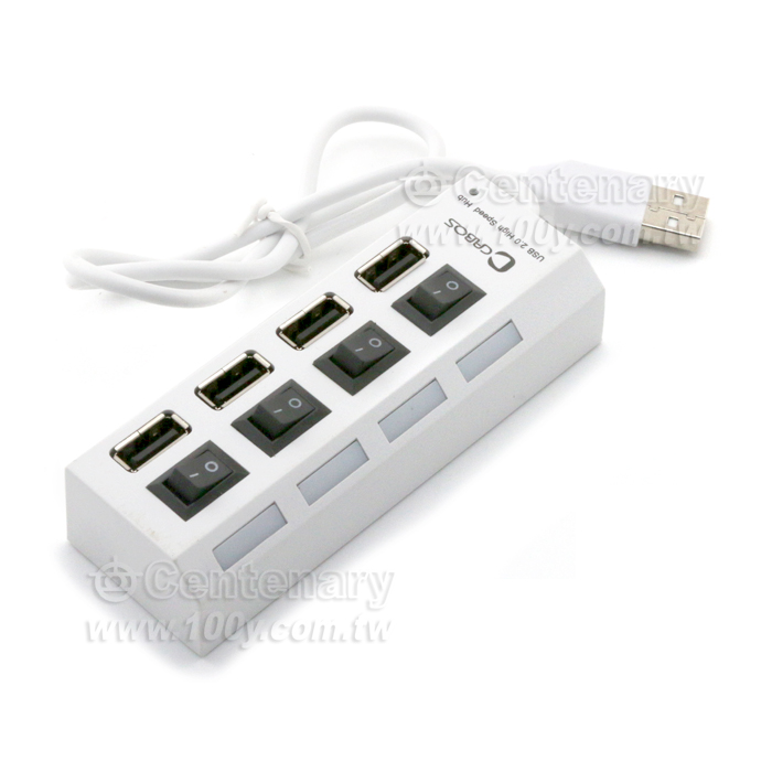 4 Port USB 2.0 HUB 集線器 - 132917 產品圖片