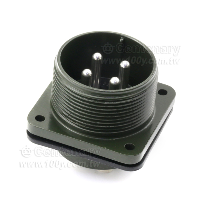 4P Box Mount Receptacle - 114657 Product Image