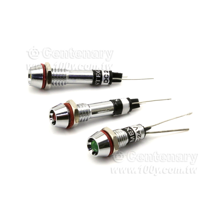 LED燈附電阻M6 /24V 白 - 29545 產品圖片