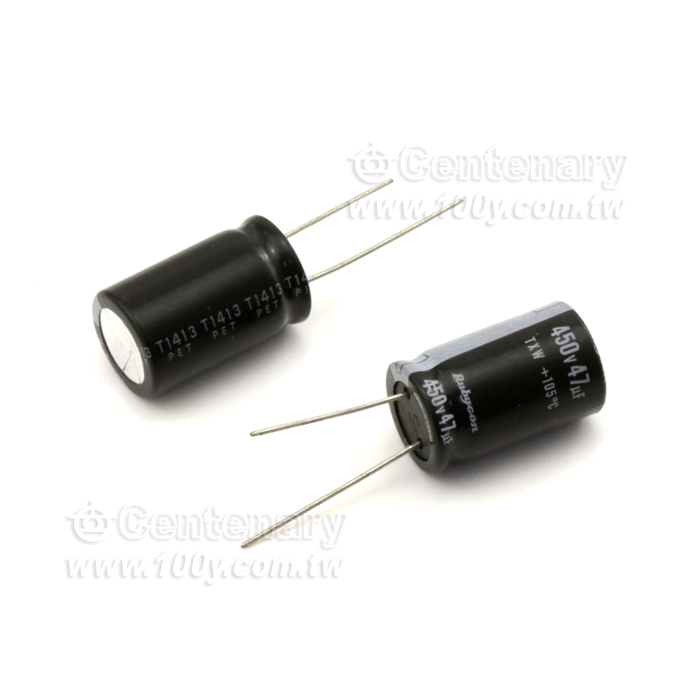 Rubycon_47uF/450V Miniature Aluminum Electrolytic Capacitor - 133392 Product Image