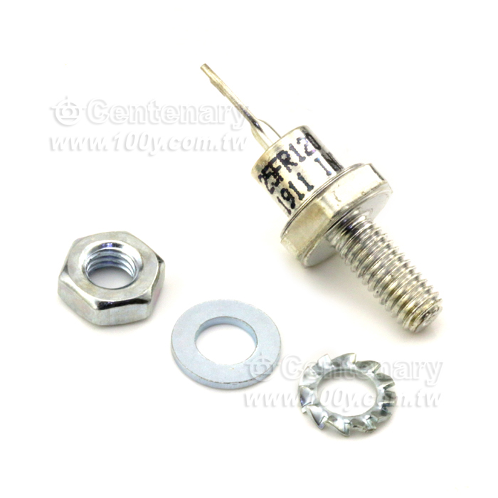 逆向螺絲型二極體 1200V/25A - 49323 產品圖片