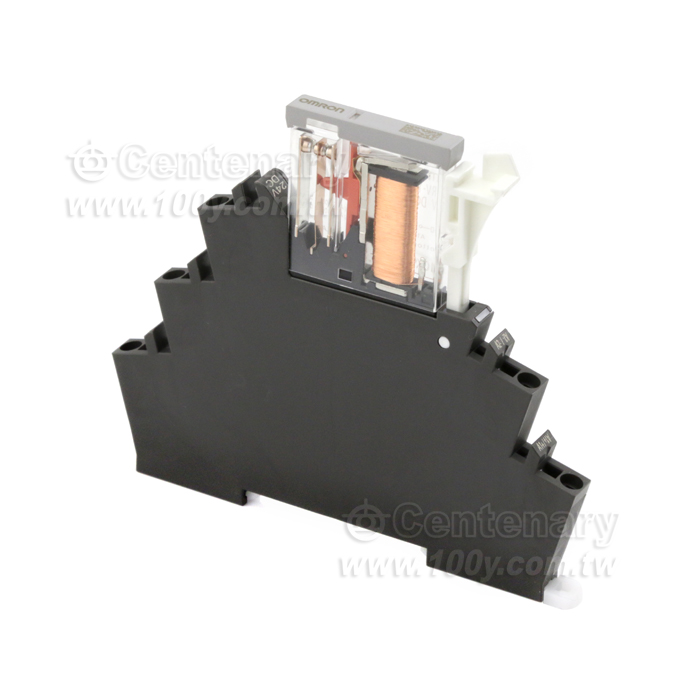 omron薄型I/O繼電器1C 6A深灰 夾線式(配G2RV-1-S-G DC24V) - 133566 Product Image