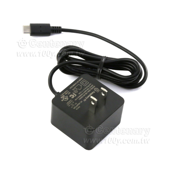 樹莓派5.1V3A15.3W電源適配器TYPE C接口 - 133644 產品圖片