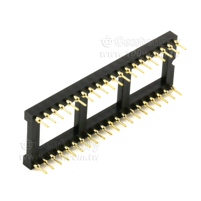 Machine Tooled Low Profile Gold Plated IC Sockets - 4423 Product Image
