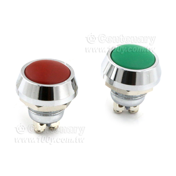 Φ12mm自復型按鈕開關 紅色 - 133934 產品圖片