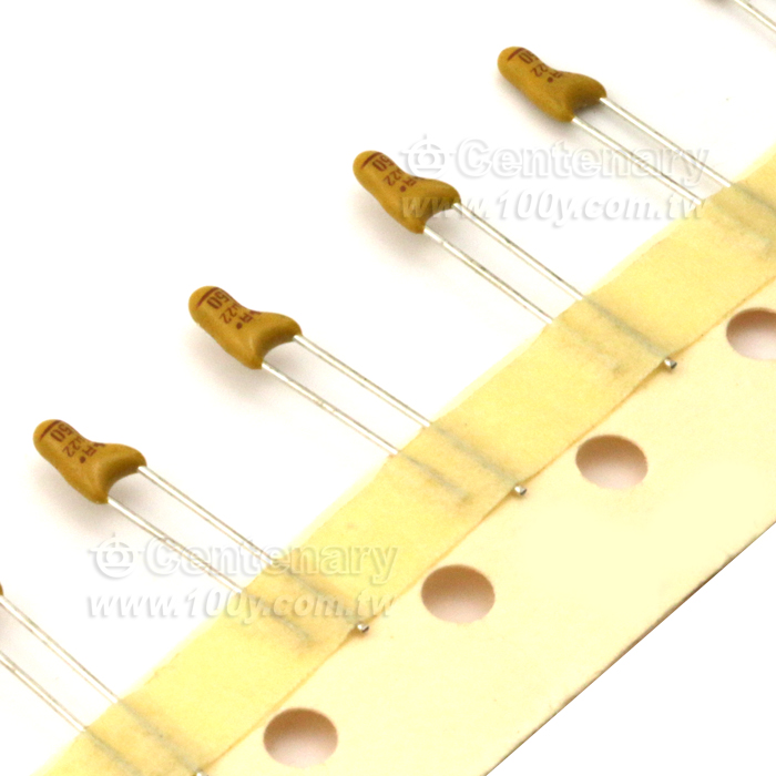 DIP鉭質電容 0.22uF/50V ±20％【無鉛】 - 133785 產品圖片