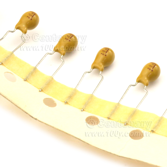 鉭質電容  47uF/16V  ±10% - 6363 產品圖片