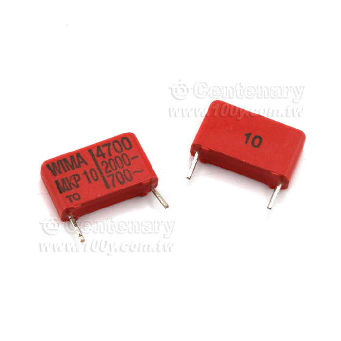 WIMA_4700pF 聚丙烯膜電容(無鉛) - 51009 產品圖片