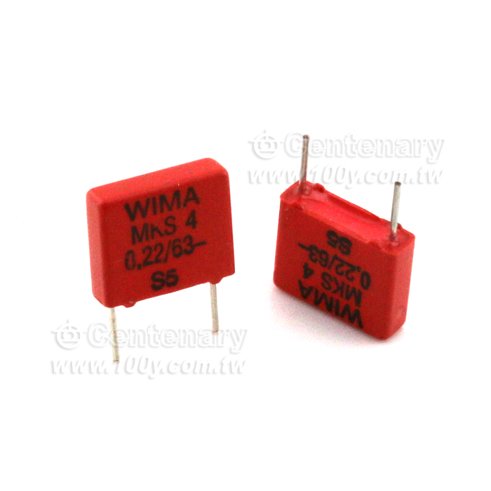 WIMA_Metallized Polyester (PET) Capacitors-MKS4 - 133818 Product Image