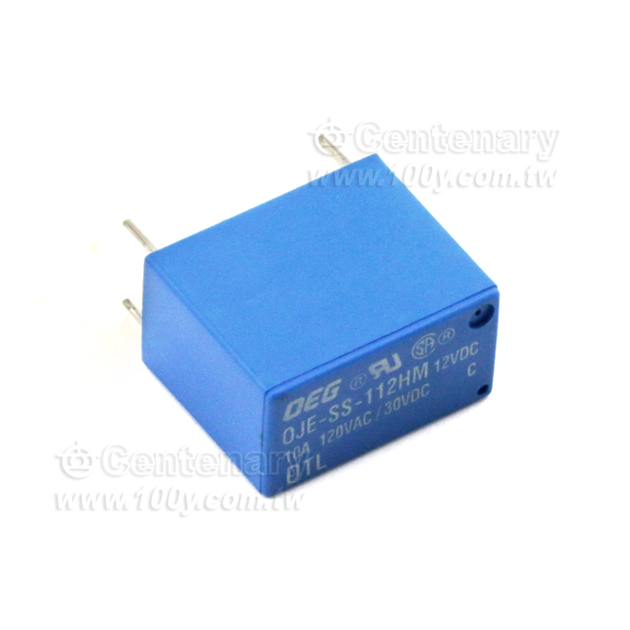 PCB繼電器 DC12V 10A - 98661 產品圖片
