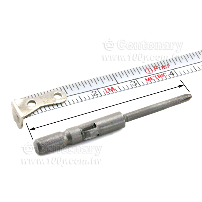 十字起子頭 00# 1.8mm 長度:40mm 直徑:4mm - 82026 產品圖片