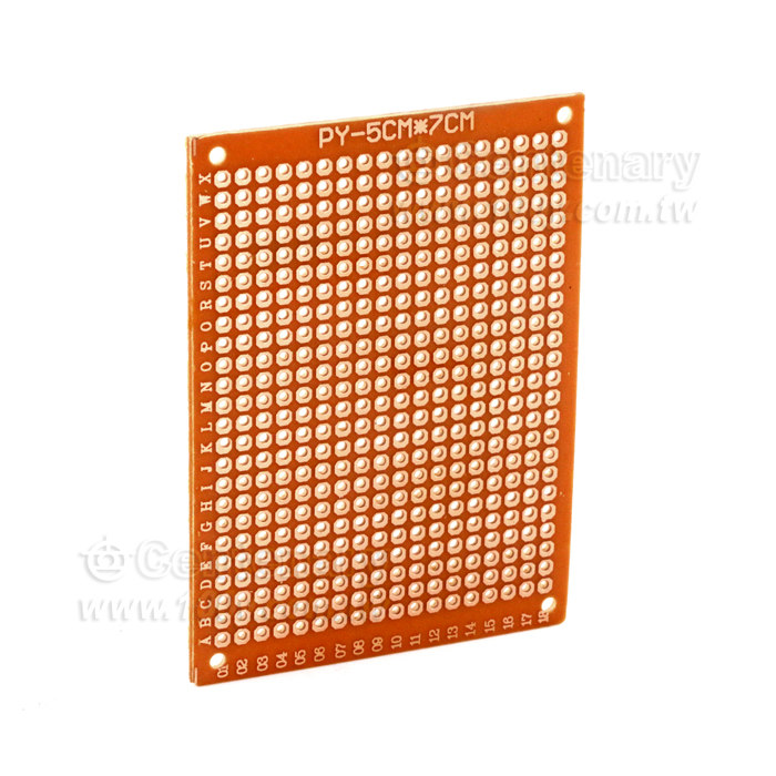 單面-萬用板70L*50Wmm (P:2.54mm) - 87127 產品圖片