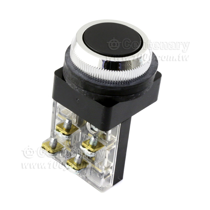 φ30 1a1b(NO/NC)復歸-黑 - 44122 產品圖片