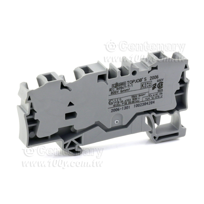 3-Conductor Through Terminal Block - 135008 Product Image