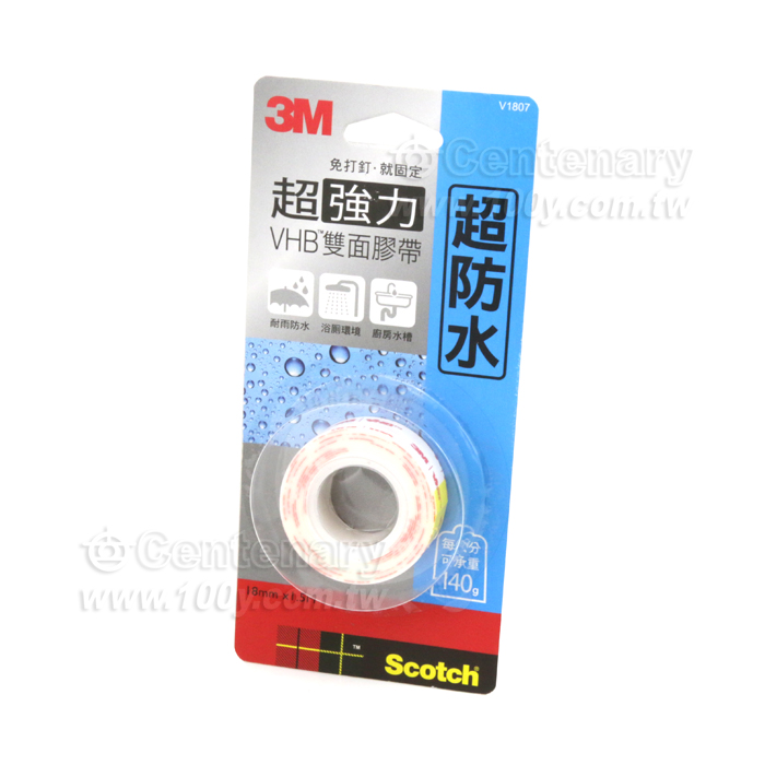 超強力雙面膠帶 18mm*1.5M - 135376 產品圖片