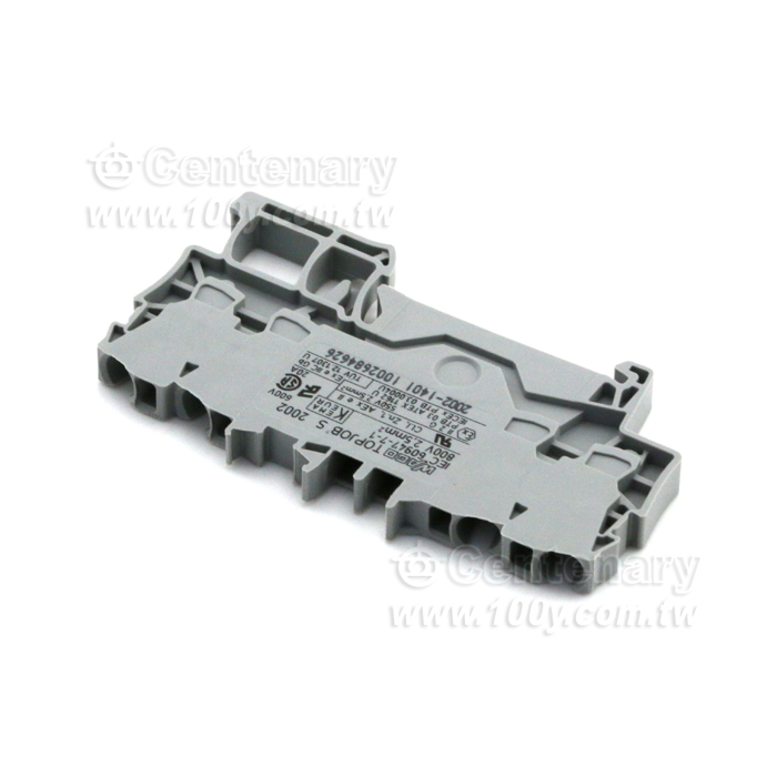 4-Conductor Through Terminal Block - 134786 Product Image