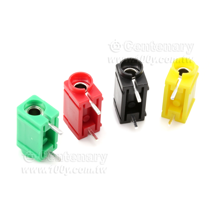 4mm Horizontal Panel Socket - 135773 Product Image