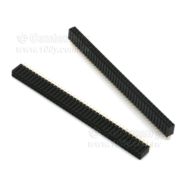 2.54mm Female Header Receptacles-Single Row - 134870 Product Image