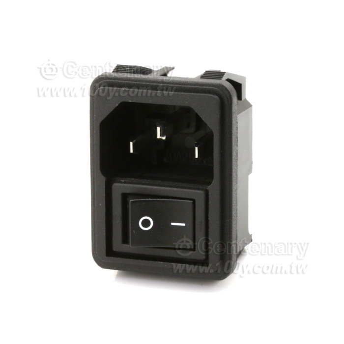 3P AC Power Switch With Fuse & Lamp - 135922 Product Image
