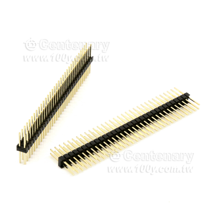 2.54mm Double Row Straight  Pin Header - 110692 Product Image