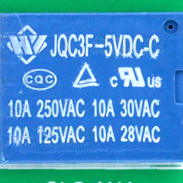 5V免驅 USB/PC控制開關 1路繼電器模塊	 - 136167 產品圖片