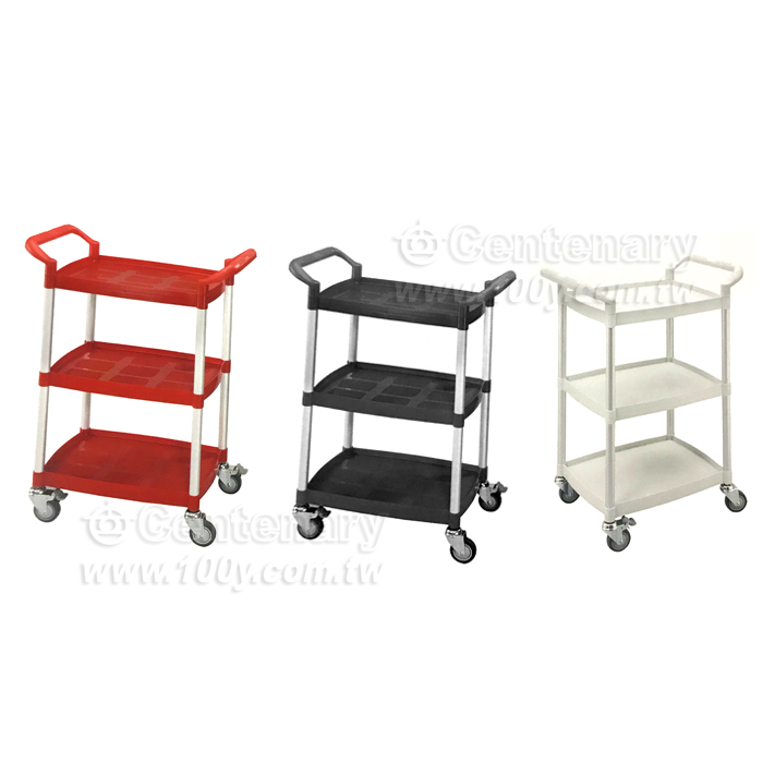 Lightweight Three-Tier Trolley - 100103 Product Image