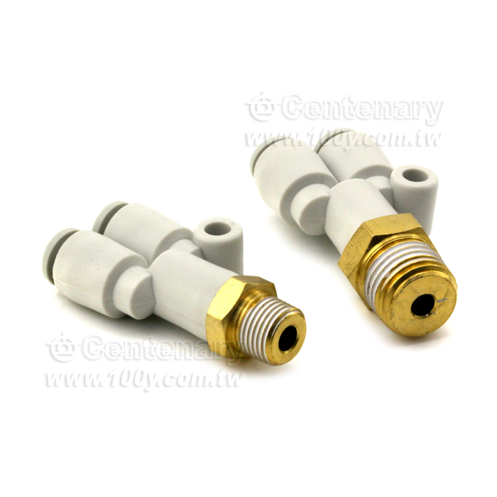 SMC_Threaded Y-Shaped Trachea Connector - 162069 Product Image