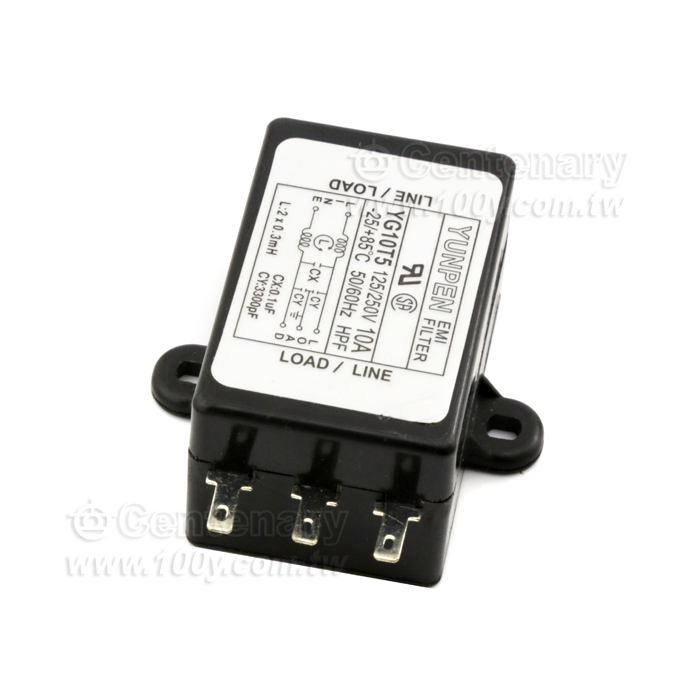 Plastic Power Line Filter - 91511 Product Image