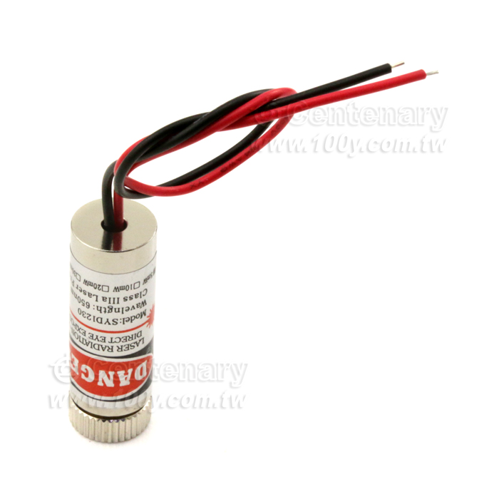 5mW Red Laser Head/ Adjustable Focus - 136509 Product Image