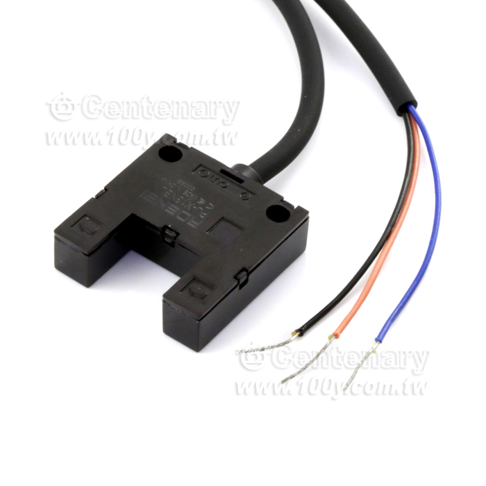 凹槽型光電開關(帶導線) NPN 紅外光 - 137193 產品圖片