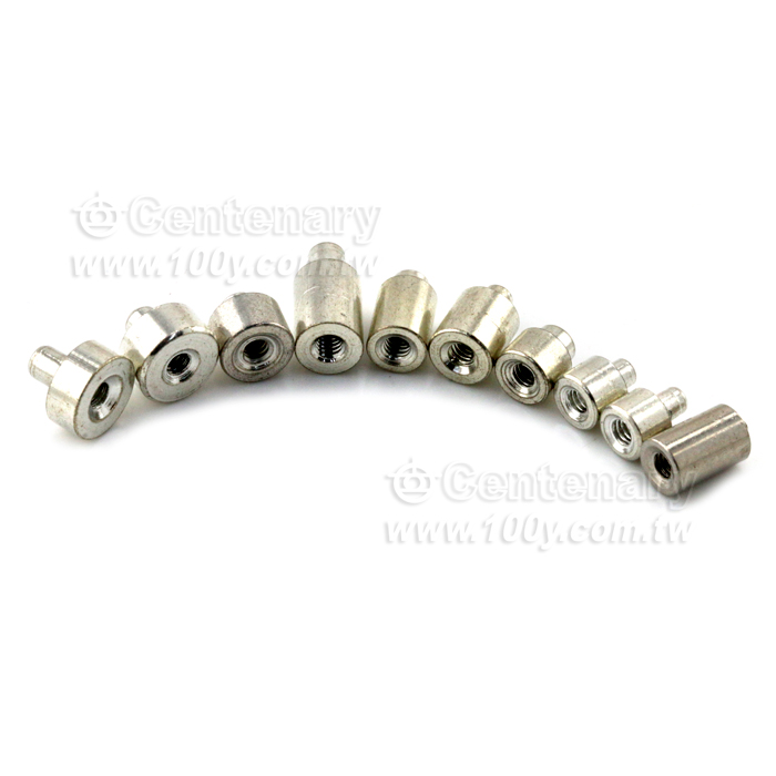 M2銅鍍錫圓形帶盤焊接柱 T型柱PCB點焊母柱 M2*3*4 - 129730 產品圖片