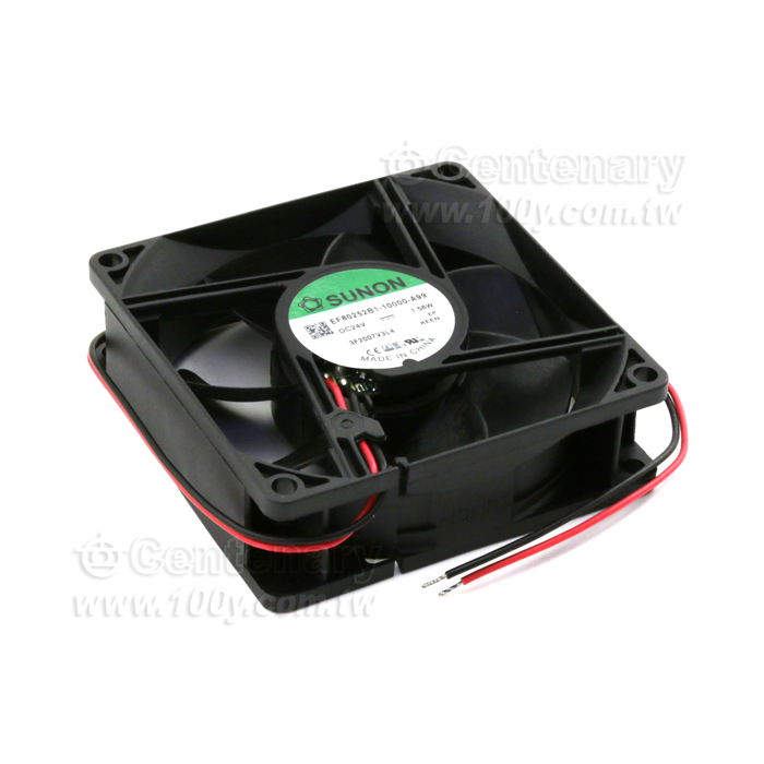 DC24V 帶線式風扇65mA/ Max. 75mA 80*80*25mm - 105112 產品圖片