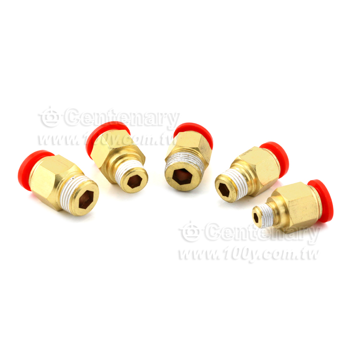 Copper PC thread through joint - 137085 Product Image