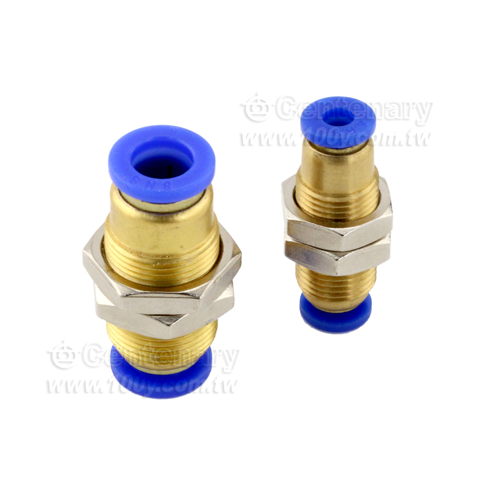 PM隔板直通快插快速接頭8mm - 137031 產品圖片