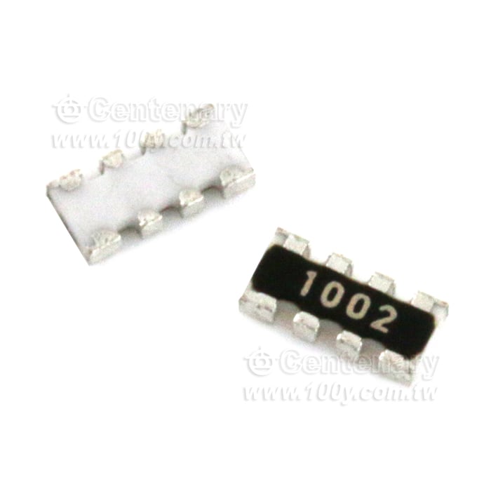 0603SMD排阻  0ohm ±1% 8P4R - 137516 產品圖片